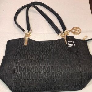 MKF Collection Black Shoulder Bag
